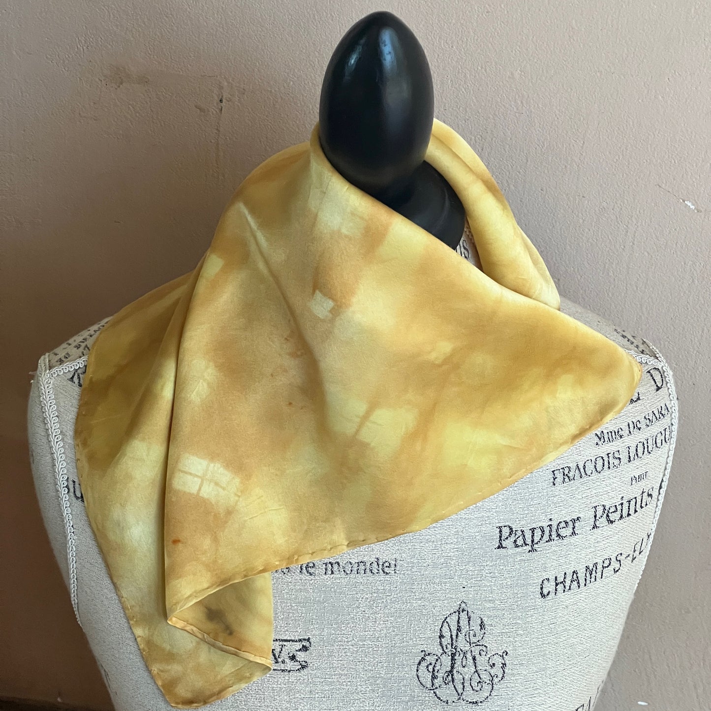 SAT16-09 - Satin Scarf - 16" x 16" - Marigold
