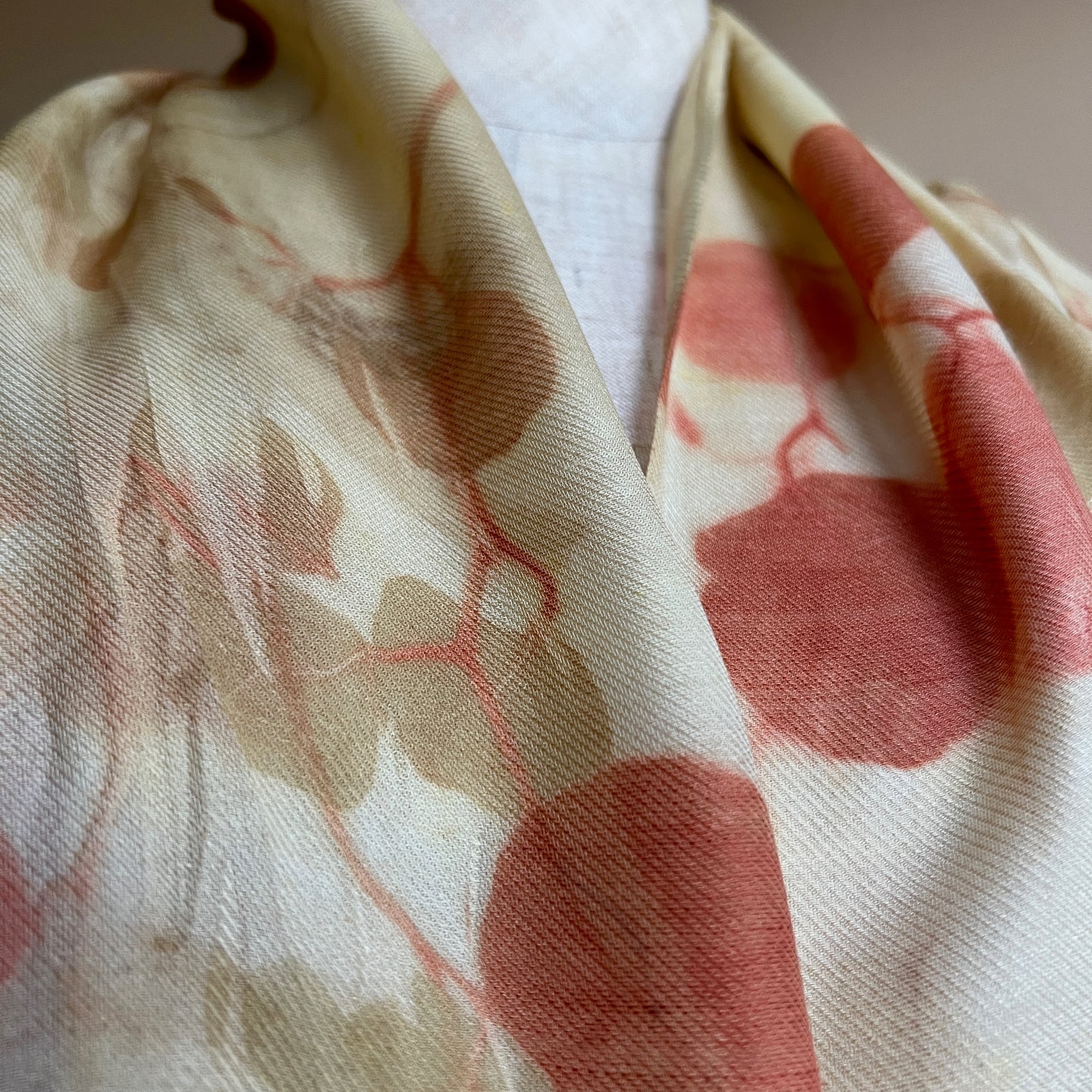 SW11-06 - Silk Wool Scarf 11" x 57" -Eucalyptus