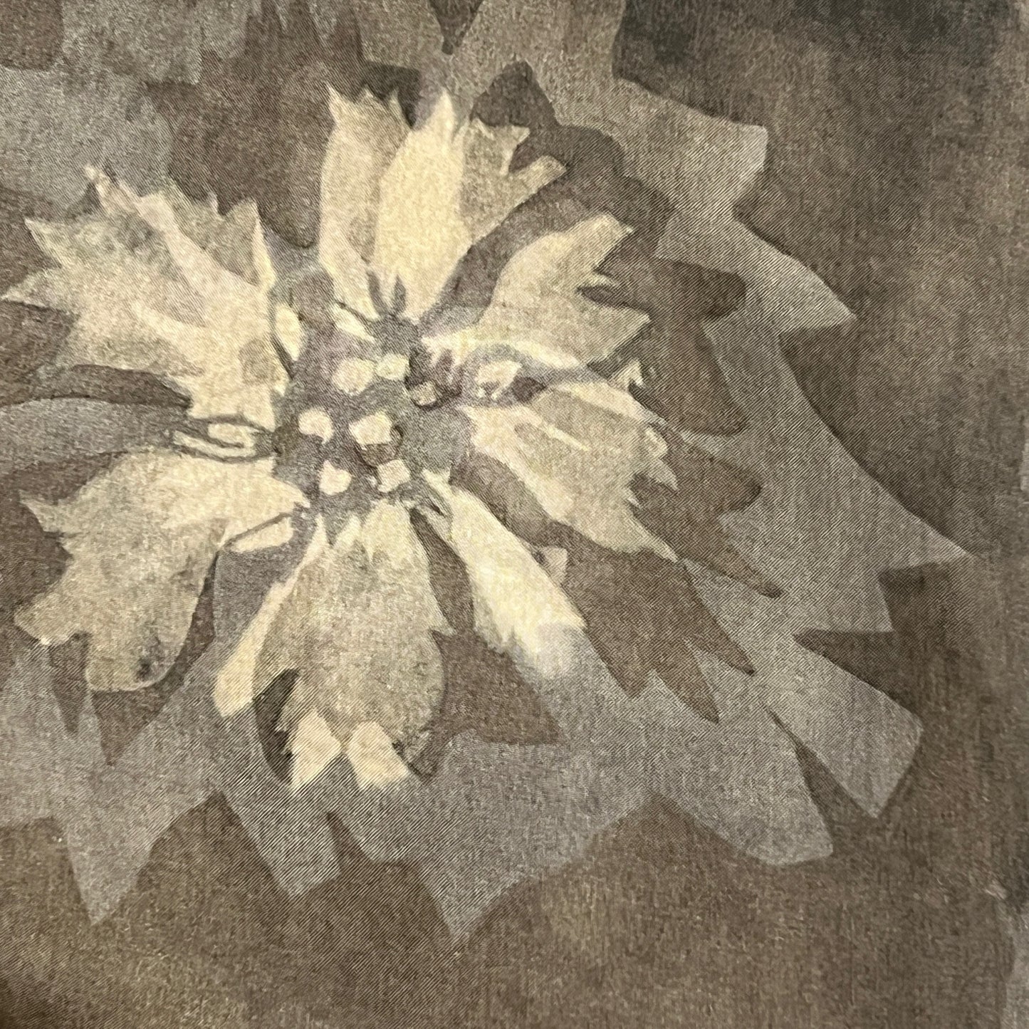 H08-07 - Habotai Scarf 8" x 52" - Coreopsis
